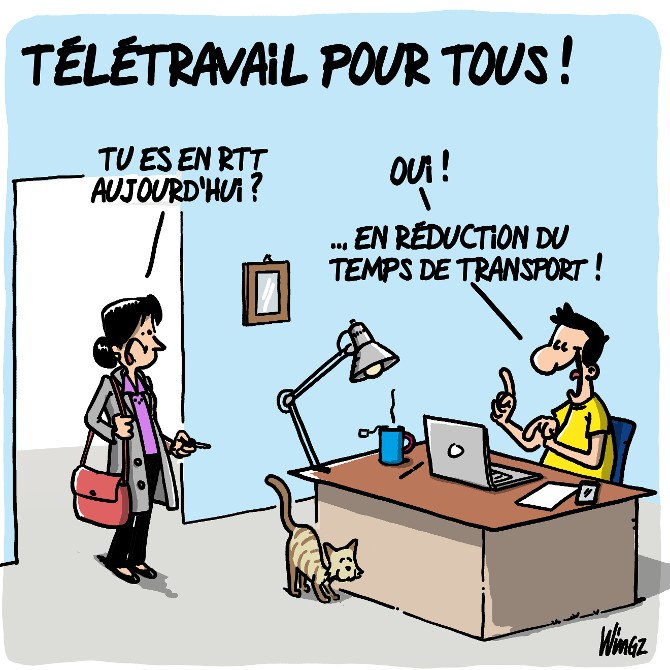 Négociation de l'accord "Télétravail"
