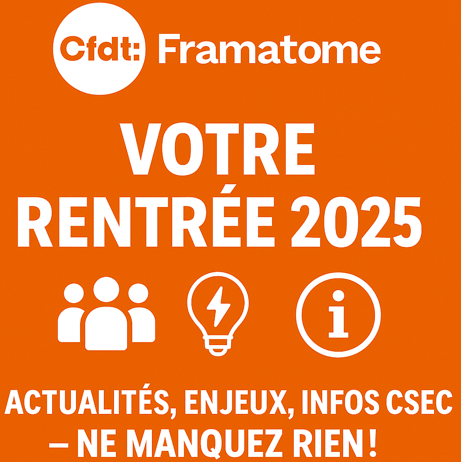 Rentrée 2025 Infos / Actus / Enjeux