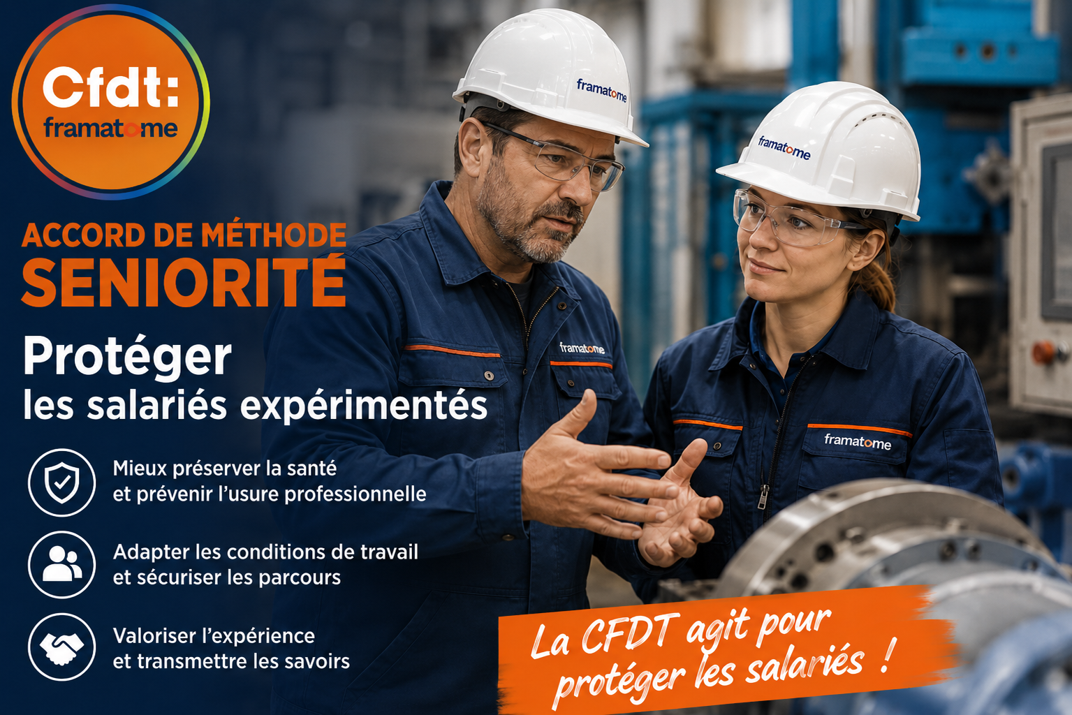 Séniorité, la CFDT fait enfin bouger les lignes !