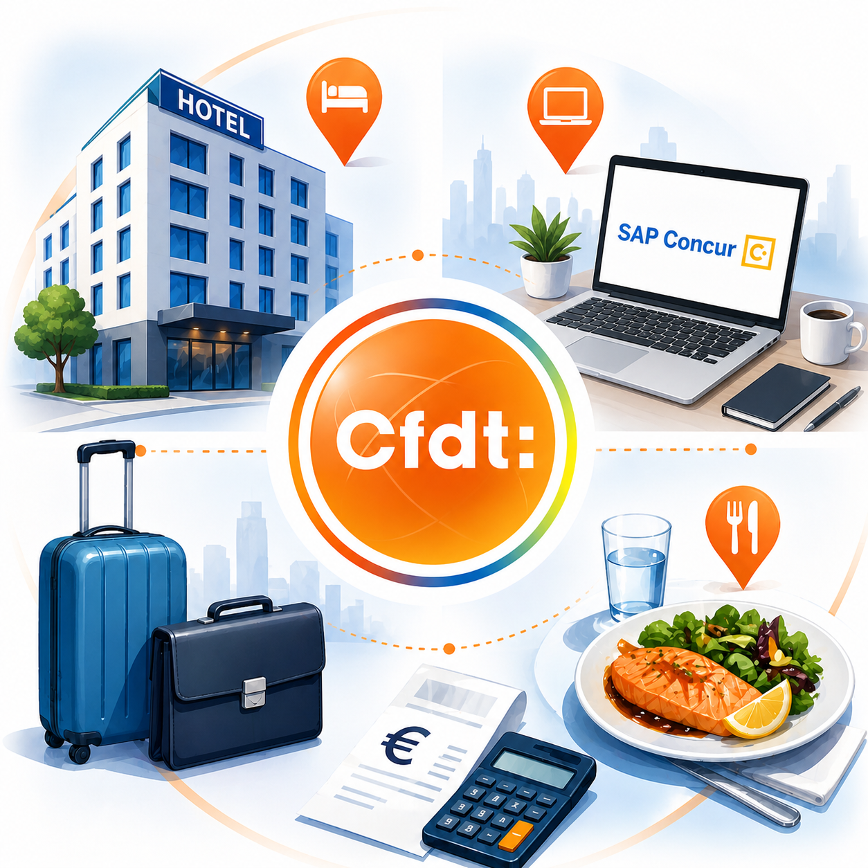 Frais de déplacement 